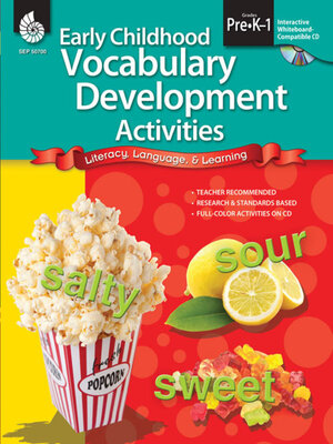 cover image of Early Childhood Vocabulary Development Activities